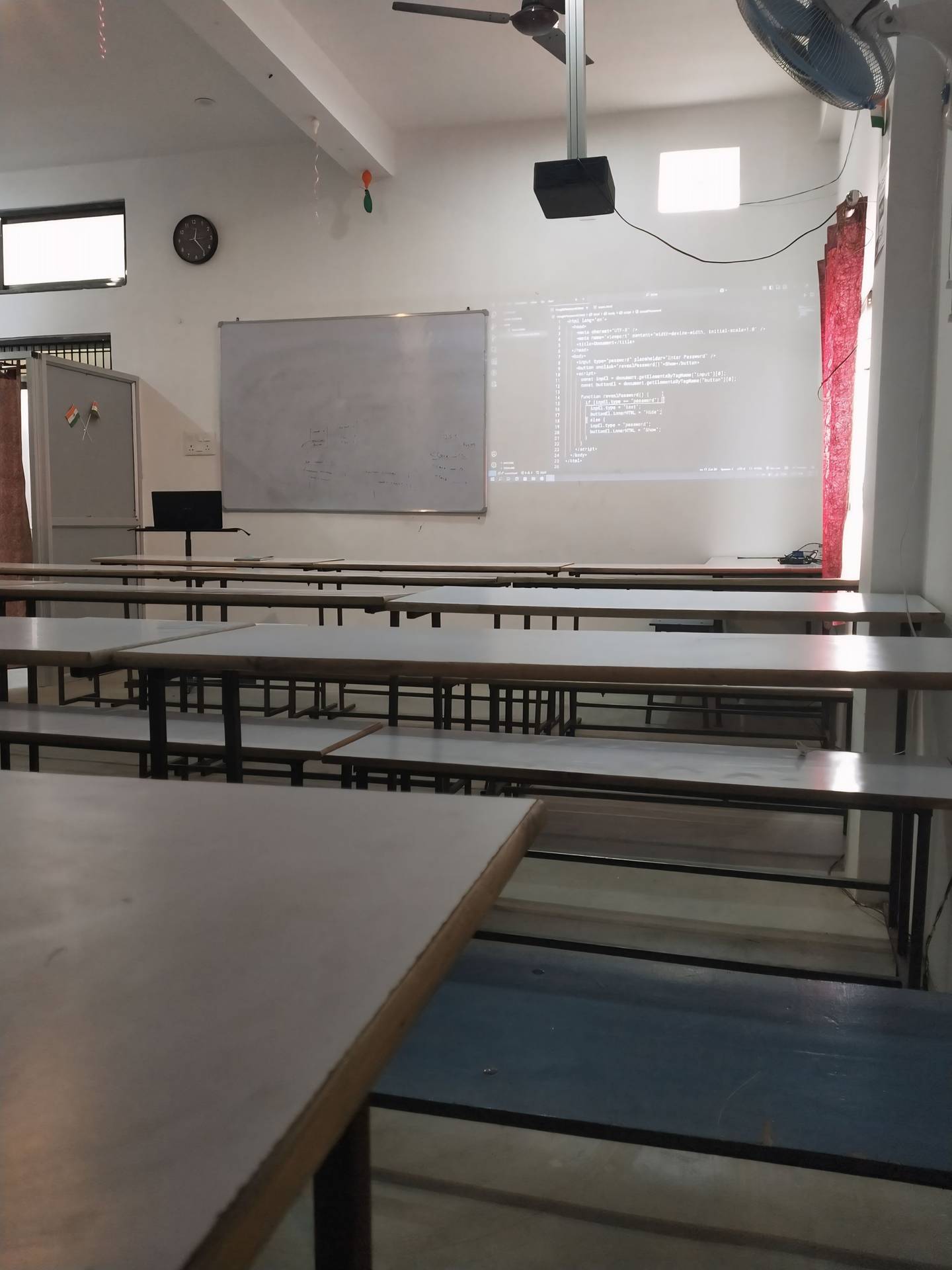 Classroom No.1 Front View